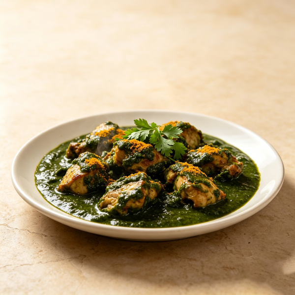 Saffron Bowl Chicken Saag