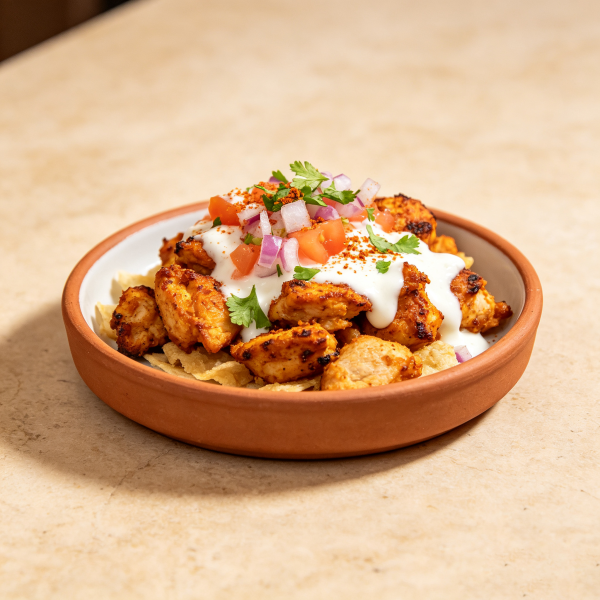 Saffron Bowl (10) Chicken Chaat