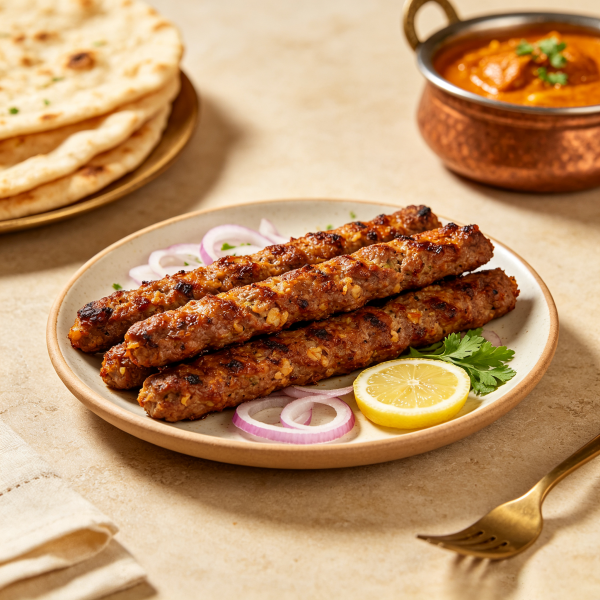 Saffron Bowl (11) Seekh Kebab