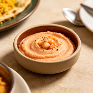 Saffron Bowl (14) Prawn Puree