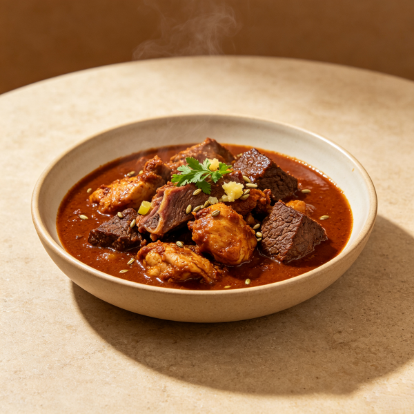 Saffron Bowl (15) Mixed Meat Curry
