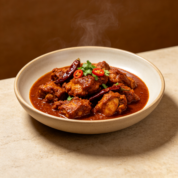Saffron Bowl (17) Chicken Vindaloo