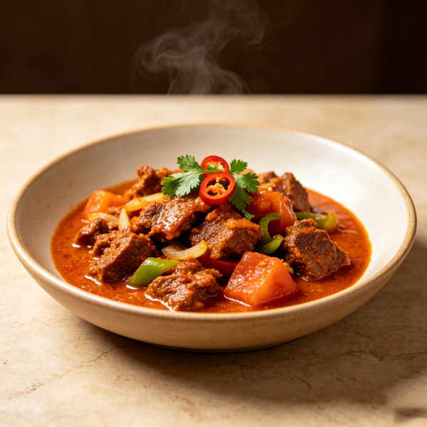 Saffron Bowl (21) Lamb Jalfrezi