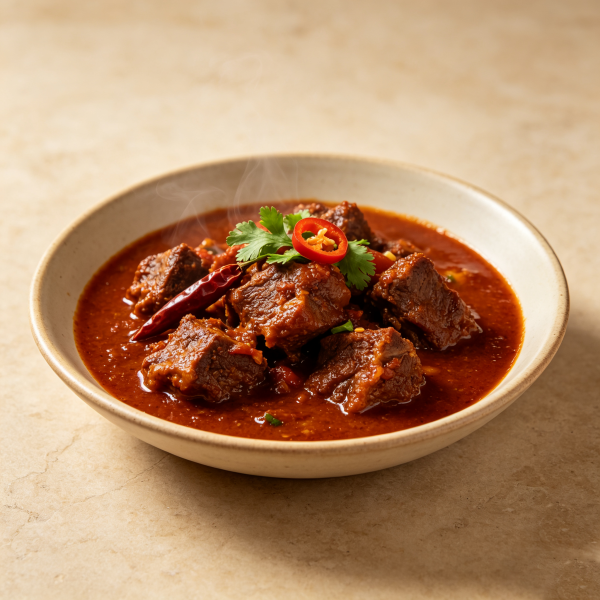 Saffron Bowl (26) Lamb Vindaloo