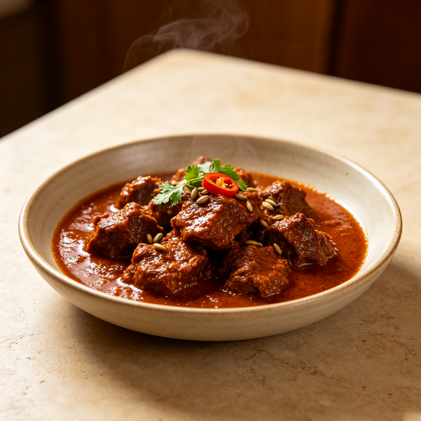 Saffron Bowl (27) Lamb Rogan Josh