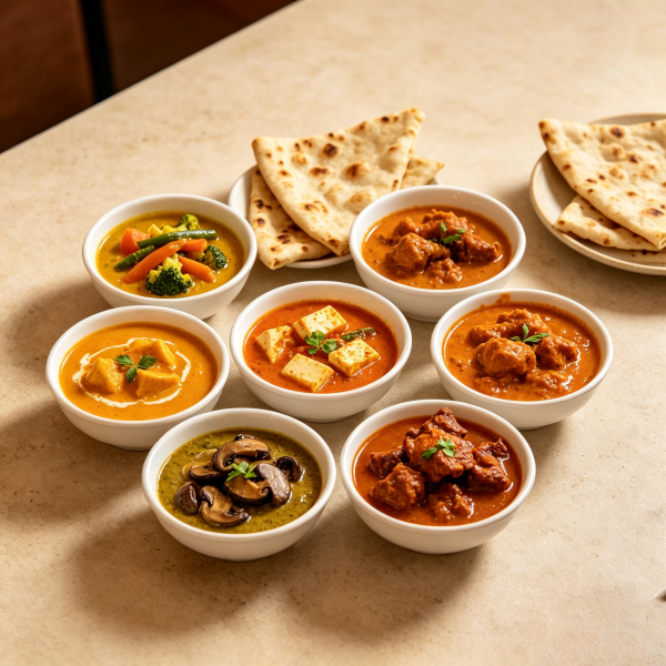 Saffron Bowl (28) Mixed Curry Selection