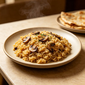 Saffron Bowl (36) Mushroom Rice