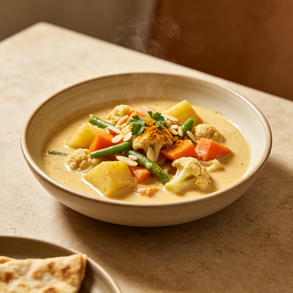 Saffron Bowl (39) Vegetable Korma