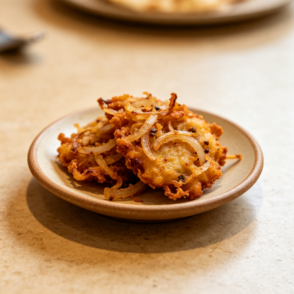 Saffron Bowl (4) Onion Bhaji