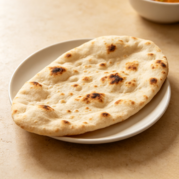 Saffron Bowl (48) Plain Naan