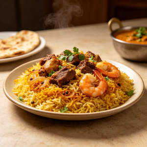 Saffron Bowl (58) Mixed Biryani