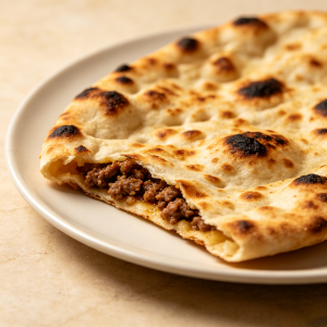 Saffron Bowl (61) Keema Naan