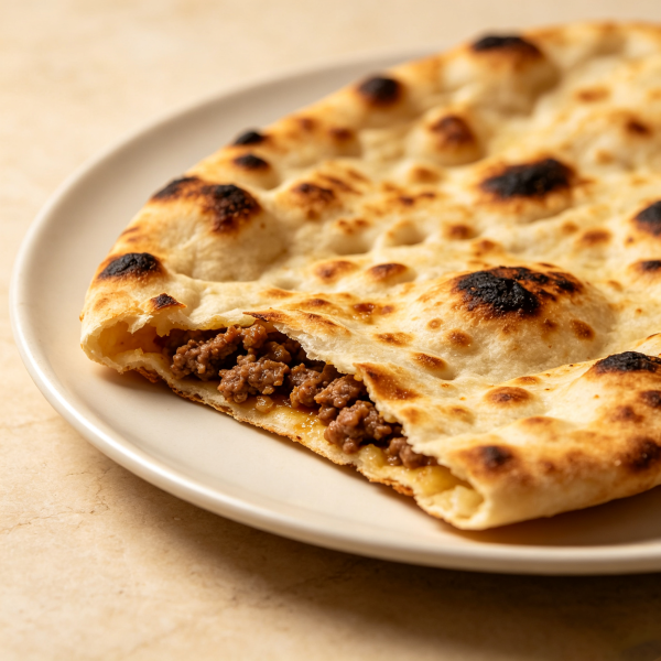 Saffron Bowl (61) Keema Naan