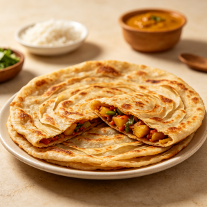 Saffron Bowl (65) Stuffed Paratha