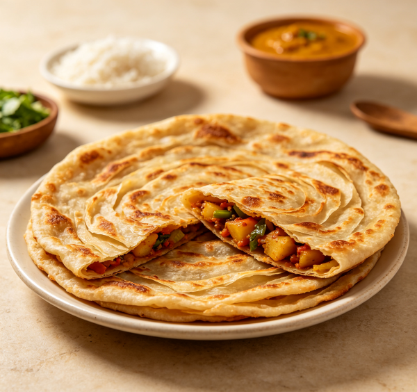 Saffron Bowl (65) Stuffed Paratha